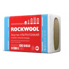 Звукопоглощающая плита акустик Ультратонкий ROCKWOOL 27 мм (0,1944 м3)